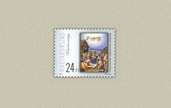 28.Magyarország-1999-Karácsony-UNC-Bélyeg