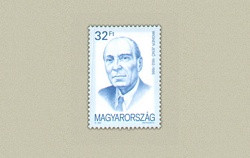 Hungary-1999-Nobel Prize Winner-UNC-Stamp
