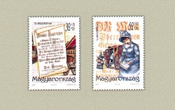 21.Magyarország-1999 sor-Bélyegnap-UNC-Bélyegek