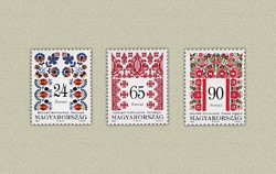 Hungary-1999 set-Folklore Motive-UNC-Stamps