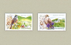 Hungary-1999 set-Nature Reserves and Parks-UNC-Stamps