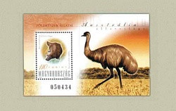 Hungary-2000 block-Animals-UNC-Stamp