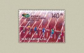 21.Magyarország-2001-Ifjúsági atlétikai VB-UNC-Bélyeg