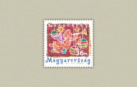 Hungary-2001-Christmas-UNC-Stamp