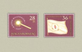09.Magyarország-2001 sor-Magyar Millennium III-UNC-Bélyegek