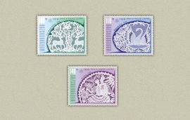 Hungary-2002 set-Halas Lace-UNC-Stamps