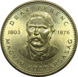 Magyarország-2003-20 Forint-Nikkel-Sárgaréz-VF-Pénzérme