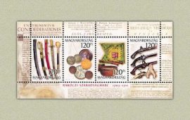 Hungary-2003 block-The 300th Anniversary of the Beginning of Fight for Freedom led by Ferenc Rakoczi-UNC-Stamp