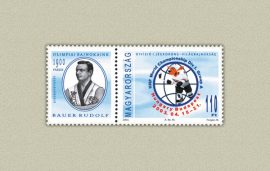 Hungary-2003-World Ice Hockey Championships-UNC-Stamp