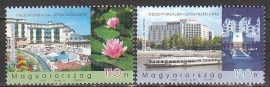 Hungary-2003 set-Hotels-UNC-Stamps