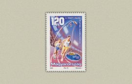 Hungary-2004-World Athletics Championships-UNC-Stamp