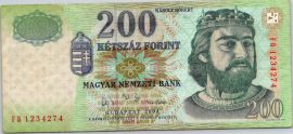 Magyarország 2004FB. 200 Forint-VF