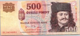 Magyarország 2006EC. 500 Forint-VF