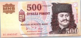 Magyarország 2006EC. 500 Forint-XF