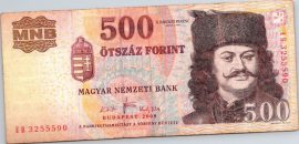Magyarország 2008. 500 Forint-VF