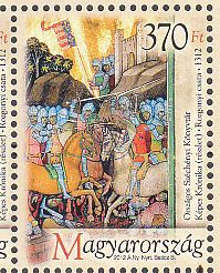 Magyarország-2012 -Rozgonyi csata-UNC-Bélyeg
