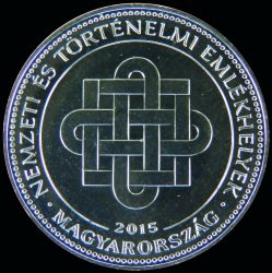 Magyarország-2015-50 Forint-Réz-Nikkel-UNC-Pénzérme
