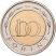 Magyarország-2018-2023-100 Forint-Bimetal-VF-Pénzérme