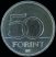 Hungary-2018-50 Forint-Cooper-Nickel-UNC-Coin