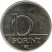 Magyarország-2020-10 Forint-Réz-Nikkel-VF-Pénzérme