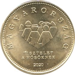 Magyarország-2020-20 Forint-Nikkel-Sárgaréz-VF-Pénzérme