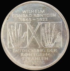 Németország-1995-10 Mark-Ezüst-Pénzérme