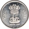 India-1996-10 Paise-Rozsdamentes acél-UNC-Pénzérme