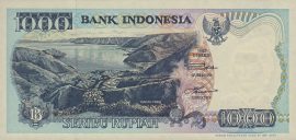 Indonézia 1992-2000. 1000 Rupiah-UNC