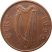Írország-1988-2000-1 Penny-Rézbevonatú acél-VF-Pénzérme