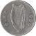 Írország-1999-10 Penny-Réz-nikkel-VF-Pénzérme