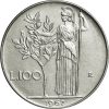   Olaszország-1985-100 Líra-Rozsdamentes acélötvözet-UNC-Pénzérme
