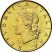 Olaszország-1985-20 Líra-Alumíniumbronz-UNC-Pénzérme