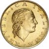 Olaszország-1986-200 Líra-Alumíniumbronz-UNC-Pénzérme