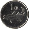 Izland-2005-1 Kronor-Nikkelezett acél-UNC-Pénzérme