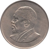 Kenya-1966-1 Shilling-Réz-Nikkel-VF-Pénzérme