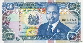 Kenya 1994. 20 Shillings-aUNC