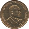 Kenya-1997-50 Cent-Sárgaréz bevonatú acél-UNC-Pénzérme