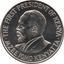 Kenya-2005-50 Cent-Nikkelezett acél-UNC-Pénzérme
