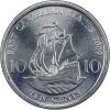   Kelet Karibi Államok-2004-10 Cent-Nikkelezett acél-VF-Pénzérme