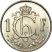 Luxemburg-1964-1 Franc-Réz-Nikkel-VF-Pénzérme