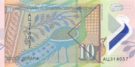 Makedónia 2020. 10 Dinara-UNC