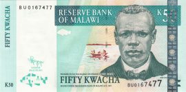 Malawi 2007. 50 Kwacha-UNC