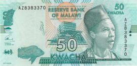 Malawi 2014-2020. 50 Kwacha-UNC