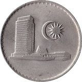 Malajzia-1967-1988-20 Sen-Réz-Nikkel-VF-Pénzérme