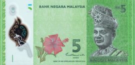 Malajzia 2012-2025. 5 Ringgit-UNC