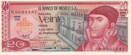 Mexikó 1977. 20 Pesos-UNC