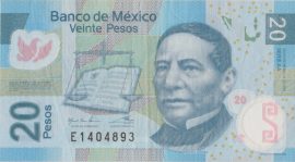 Mexikó 2012. 20 Pesos-UNC