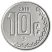 Mexikó-2017-10 Centavos-Rozsdamentes acél-UNC-Pénzérme
