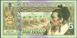 Mikronézia 2018. 5 Dollars-UNC