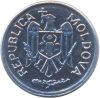 Moldova-2000-1 Bani-Alumínium-UNC-Pénzérme